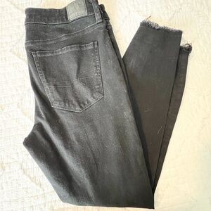 Black skinny jeans size 12